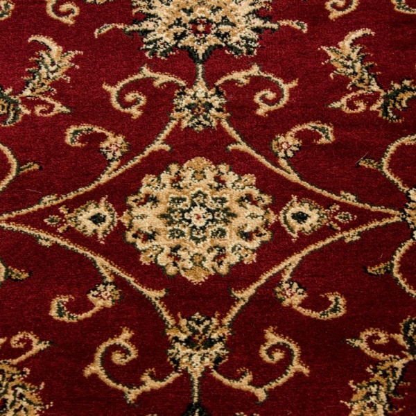 Klassisch Wohnzimmer Teppich Orientalischer Stil Rot mit Bordre